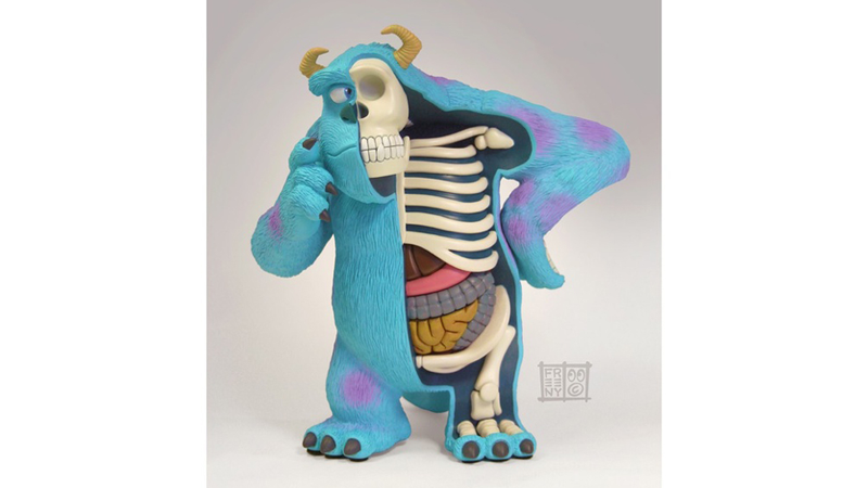 Illustration for article titled The secret anatomy of toys and animated movie characters